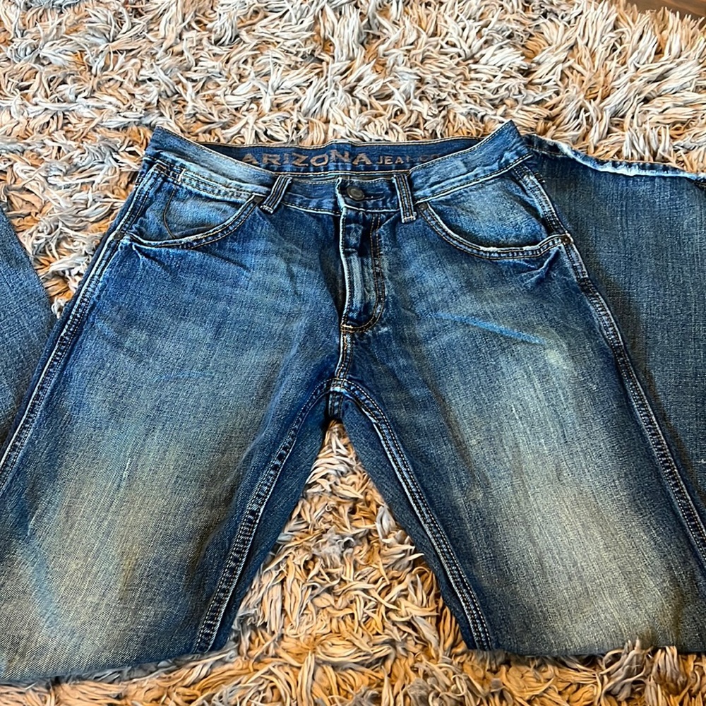 Mens Arizona jeans size 32x34 loose fit
